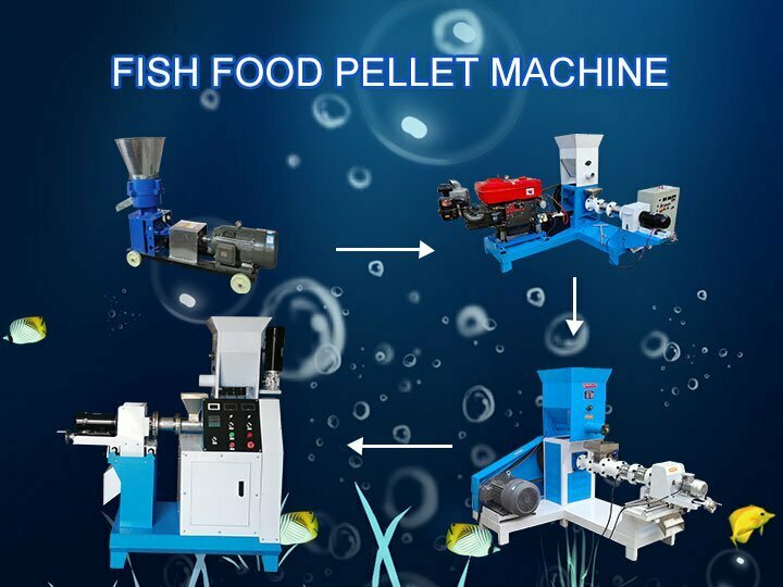 Fish food pellet mill machine